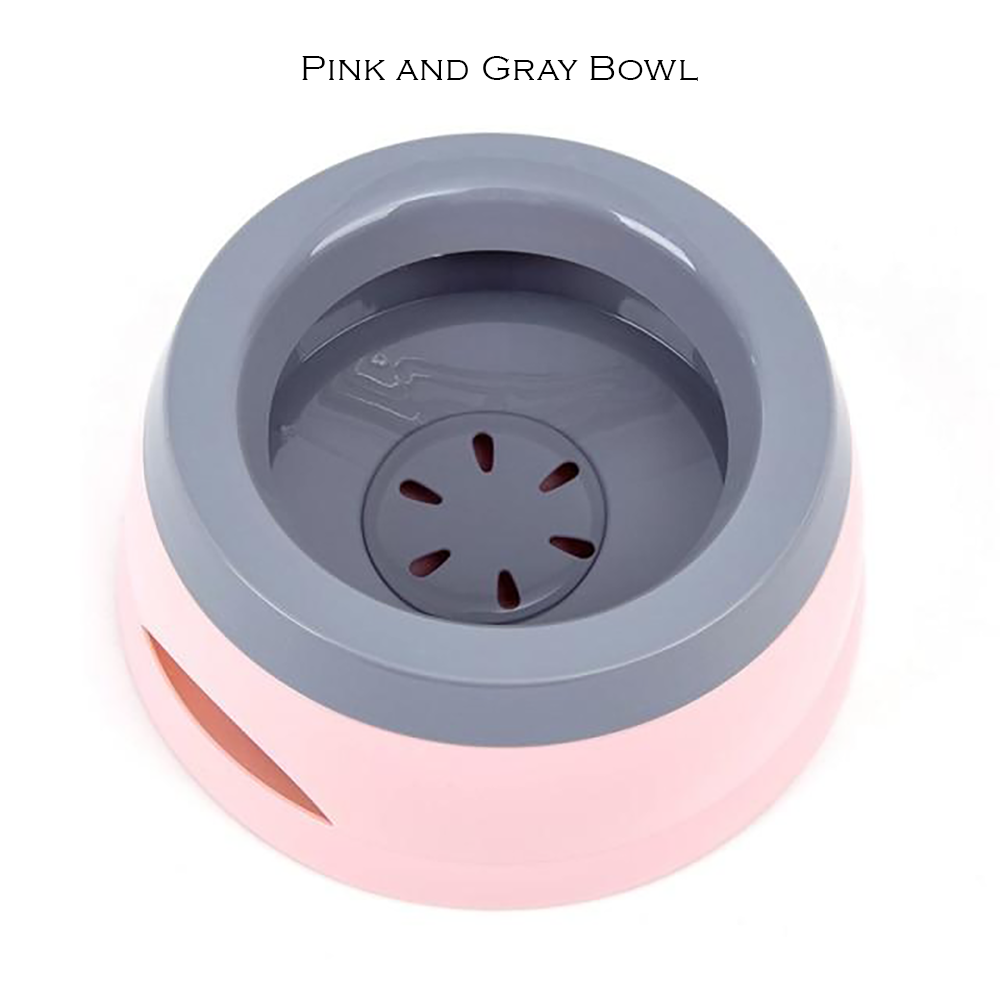 Inner Float Water Bowl for Anti-Splash and Anti-Gorging