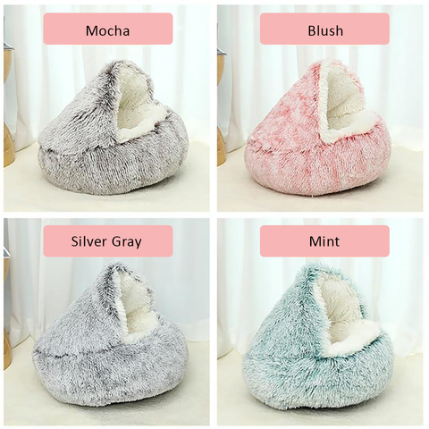Snuggle Cubby - Hooded Pet Bed