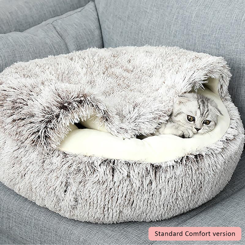 Snuggle Cubby - Hooded Pet Bed