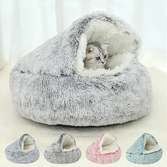 Snuggle Cubby - Hooded Pet Bed